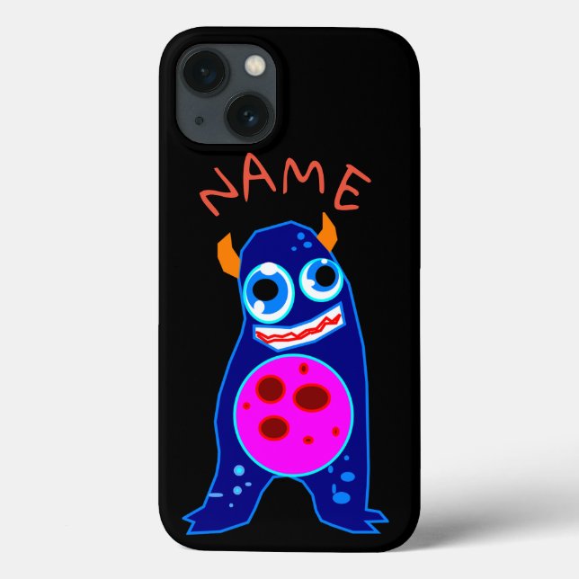 Case-Mate Tough Xtreme iPhone X  MONSTERS + NAME Case (Back)
