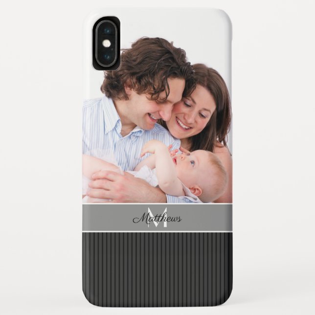 Case: Monogram & Photo Case-Mate iPhone Case (Back)