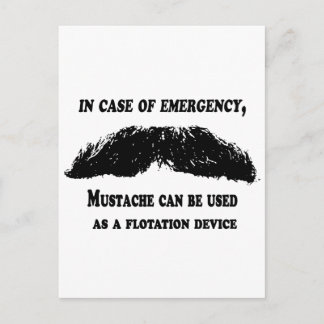 Case Of Emergency Postcard