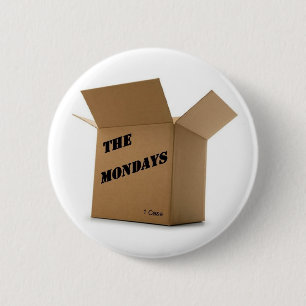 Case of the Mondays 6 Cm Round Badge