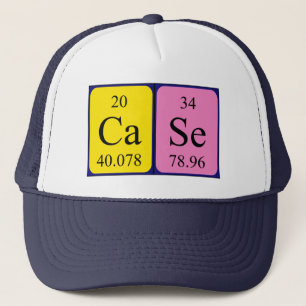 Case periodic table name hat
