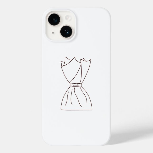 Case phone sweet candy chocolate delicious (Back)