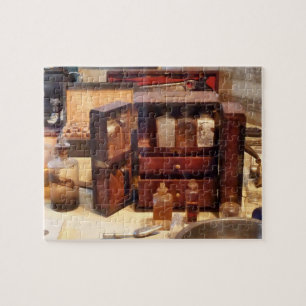 Case With Medicine Bottles Jigsaw Puzzle