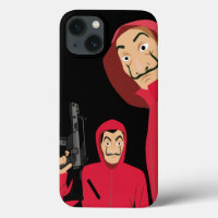 CASE WITH SERIES STAMPA LA CASA DE PAPEL