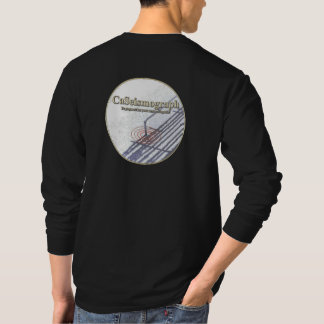 CaSeismoGraph Long Sleeve Shirt Front/Back Design