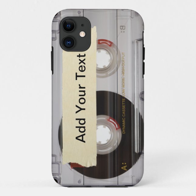 Casette Tape Case-Mate iPhone Case (Back)
