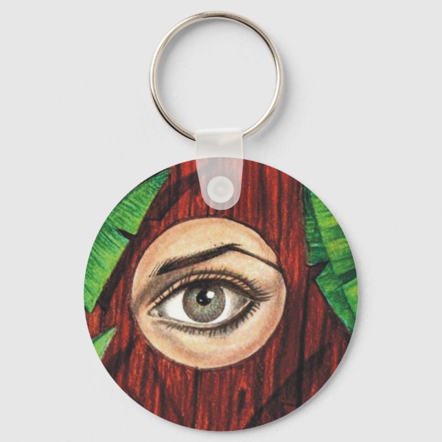 Casey in Hiding Key Ring (Front)