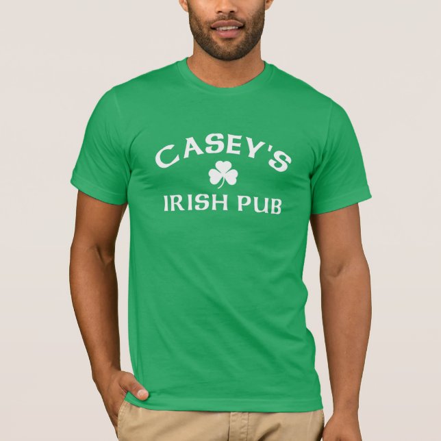 Casey's Irish Pub  T-Shirt (Front)