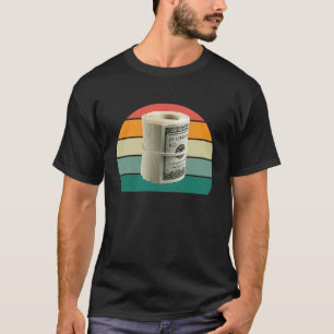 Cash coins bank account investing share currency p T-Shirt