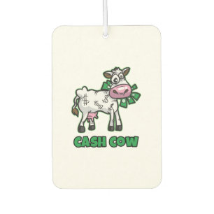 Cash Cow Car Air Freshener