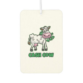 Cash Cow Car Air Freshener