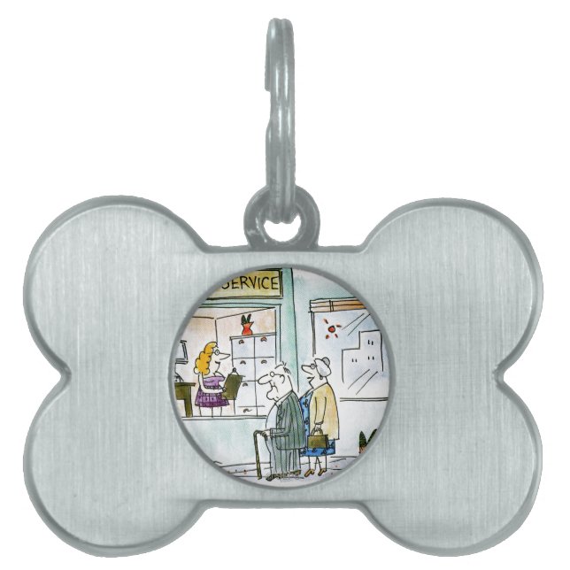 Cash for Clunkers Pet Name Tag (Front)