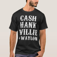 Cash Hank Willie And Waylon Country Music Zip