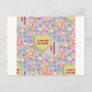 cash me outside postcard