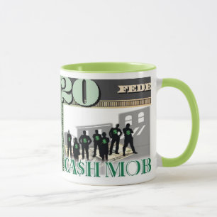 Cash Mob Currency Coffee Mug