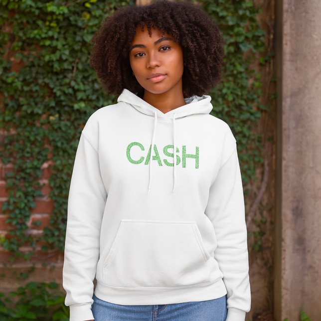 Cash Money Word Green Finance Hoodie (Creator Uploaded)