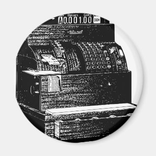 Cash Register Magnet
