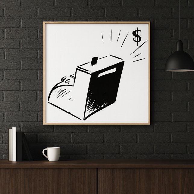 Cash Register Poster (Creator Uploaded)