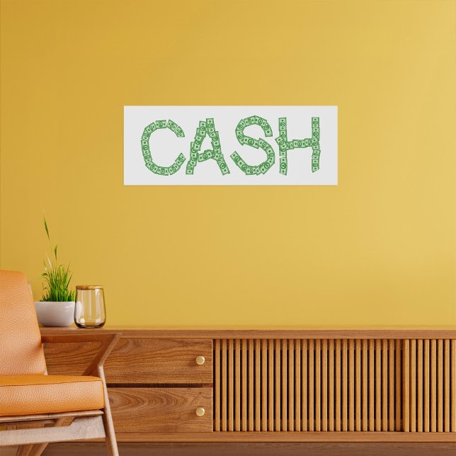 Cash Word Poster (Creator Uploaded)