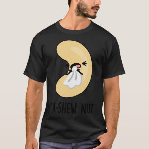 Cashew Funny Sneezing Cashew Nut Pun T-Shirt