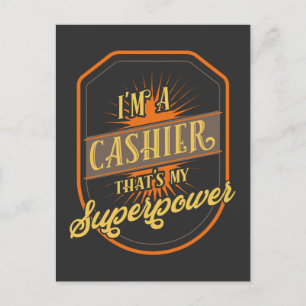 Cashier Postcard