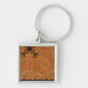 Cashmere scarf, c.1870-80 key ring