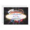 Casino Birthday Night Las Vegas Party Cards Invite