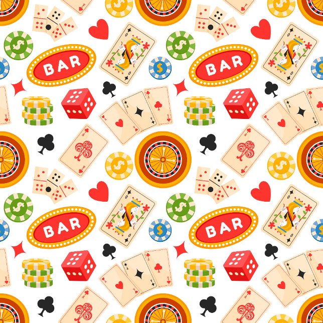 Casino Celebration Gift Wrap Trio (“Bring the thrill of Vegas to your gifts! )