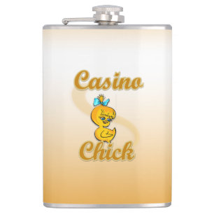 Casino Chick Hip Flask