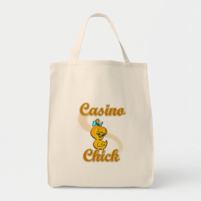 Casino Chick Tote Bag (Front)
