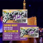 Casino Chips, Casino Night, Gaming Industry Flyer<br><div class="desc">Casino Chips,  Casino Night,  Gaming Industry Advertising Flyers By The Business Card Store.</div>