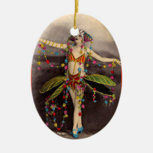 Casino de Oaris Ceramic Tree Decoration