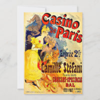 Casino de Paris by Jules Cheret, vintage poster