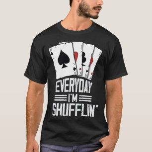 casino for men card shuffler casino gambler 1 T-Shirt