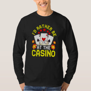 Casino For Men Women Cool Gambler Gambling Premium T-Shirt