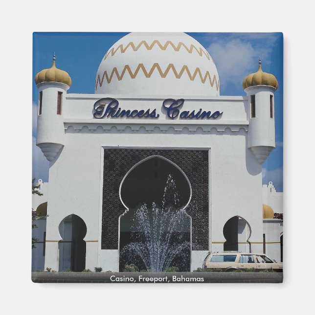 Casino, Freeport, Bahamas Magnet (Front)