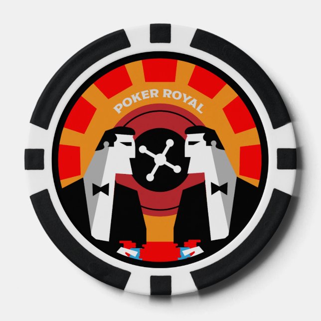 Casino Gambling Poker Roulette  Chips (Front)