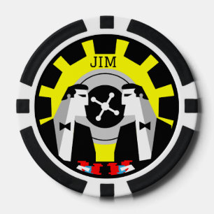 Casino Gambling Poker Roulette Chips