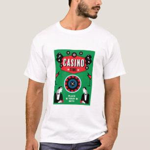 Casino Gambling Poker Roulette T-Shirt