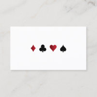 Casino Gaming Business Card