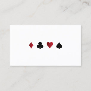 Casino Gaming Business Card