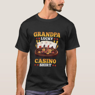 Casino Grandpa Lucky Casino Shirt Matching Family