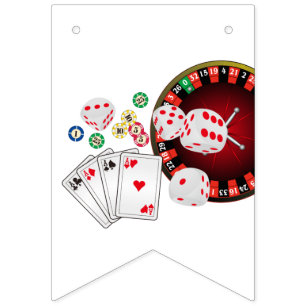 casino, happy birthday, BUNNING BANNER