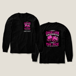 CASINO: I Make my own Luck long-sleeved Tri-Blend Shirt