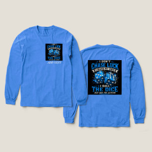 CASINO: I Make my own Luck long-sleeved Tri-Blend Shirt