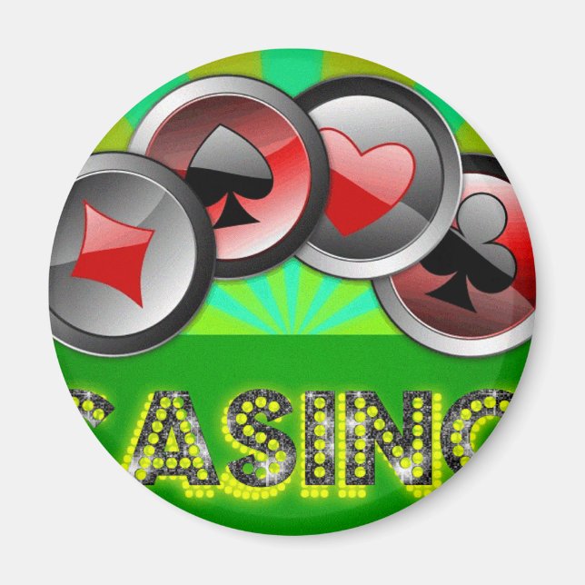 Casino Life Magnet (Front)