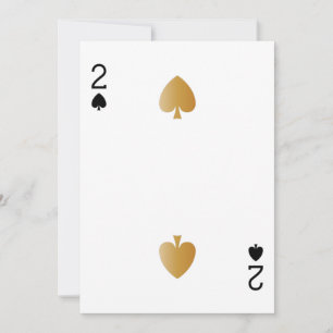 Casino Party Playing Card 2