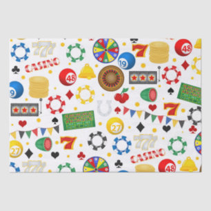 Casino Pattern Tissue Paper