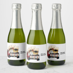 casino, poker, adult, wine, wine label, sticker