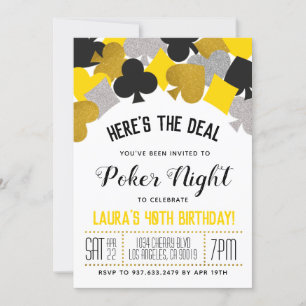 Casino Poker Invitation